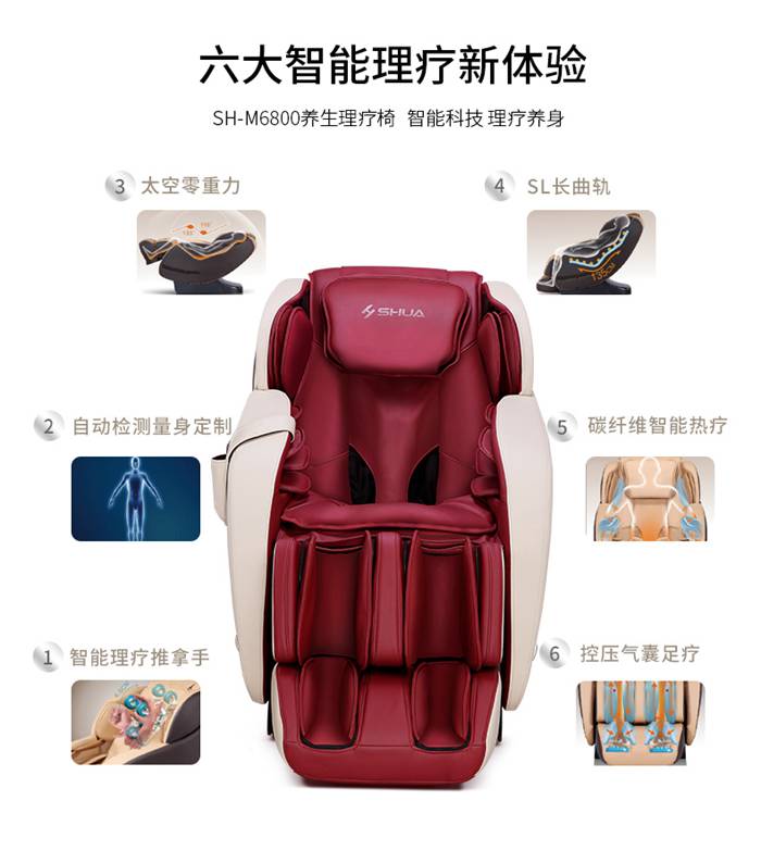 米兰健身器材-家用智能按摩椅SH-M6800-1