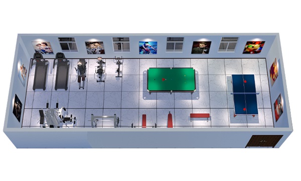 100平方健身房配置方案-广西米兰·(milan)中国健身器材有限公司