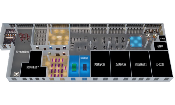 2000平方健身房配置方案-广西米兰·(milan)中国健身器材有限公司 2000平方健身房配置方案-广西米兰·(milan)中国健身器材有限公司
